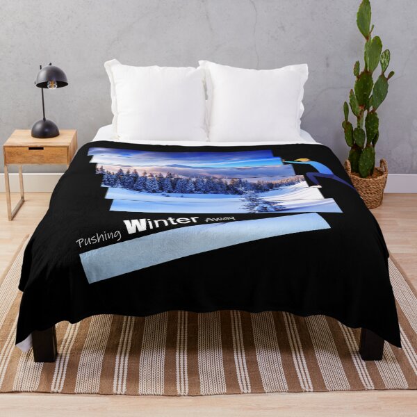 Item preview, Pushing Winter Away designed and sold by HorizonDesignz.