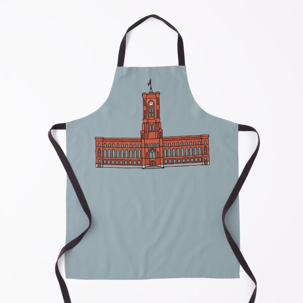 Item preview, Red City Hall Berlin designed and sold by Berlin-T-Shirt.
