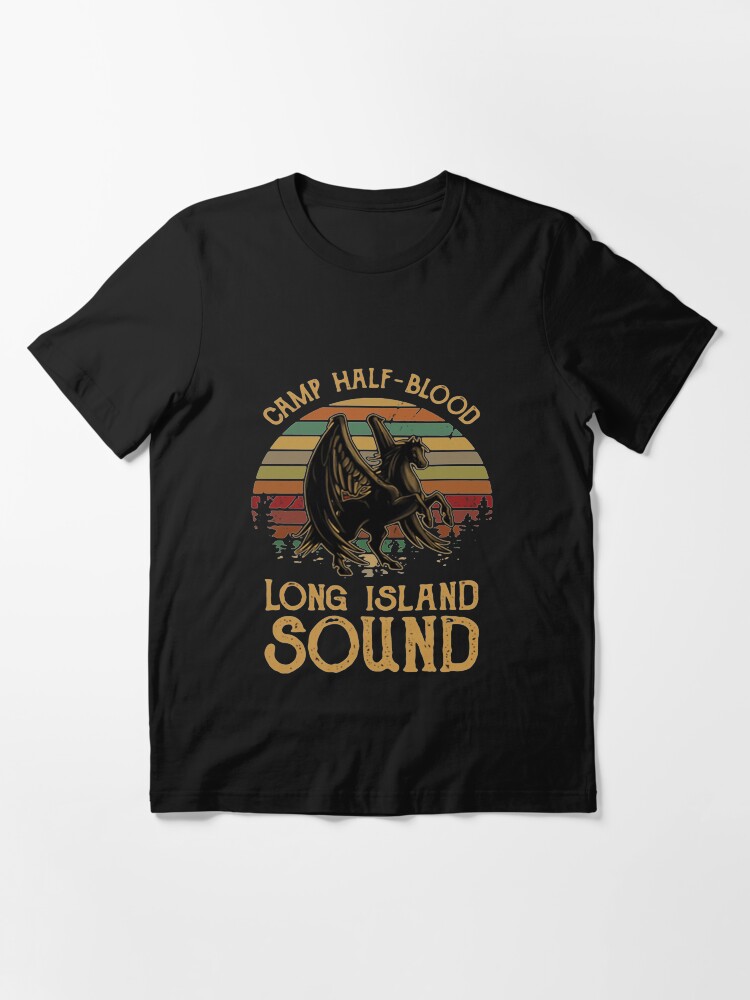 Camp Half blood Long Island Sound Orange T shirt Percy Jackson Womens sizes