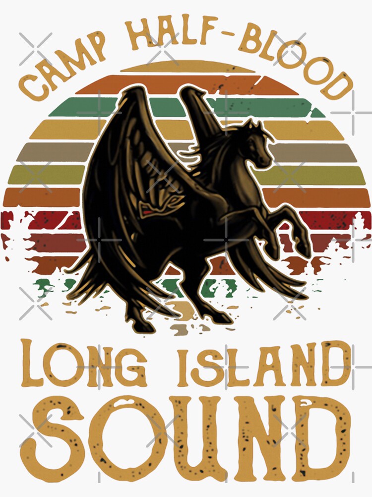 Camp Half Blood Long Island Sound - Graphic Designs - Sticker