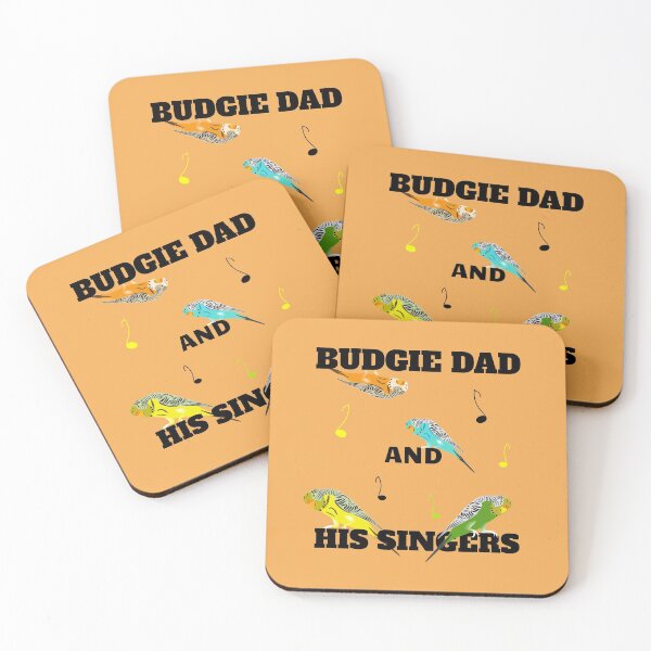 Item preview, Budgie, Budgie dad and his band designed and sold by Bodino.