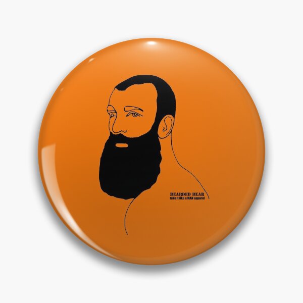 Item preview, BEARDED BEAR  designed and sold by takeitlikeaMAN.