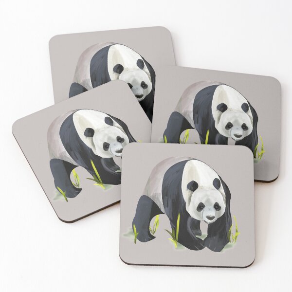 Aperçu de l'œuvre Illustration réaliste d'ours panda aquarelle. Sauvez nos ours panda - Caroline Laursen Original créée et vendue par Caroline Laursen.