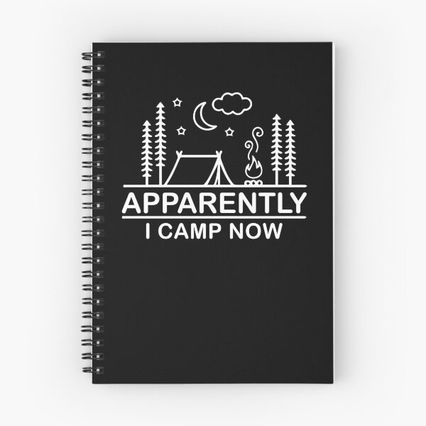 Item preview, Funny Camper Apparently I Camp Now First Time Camping designed and sold by Theobsessed01.