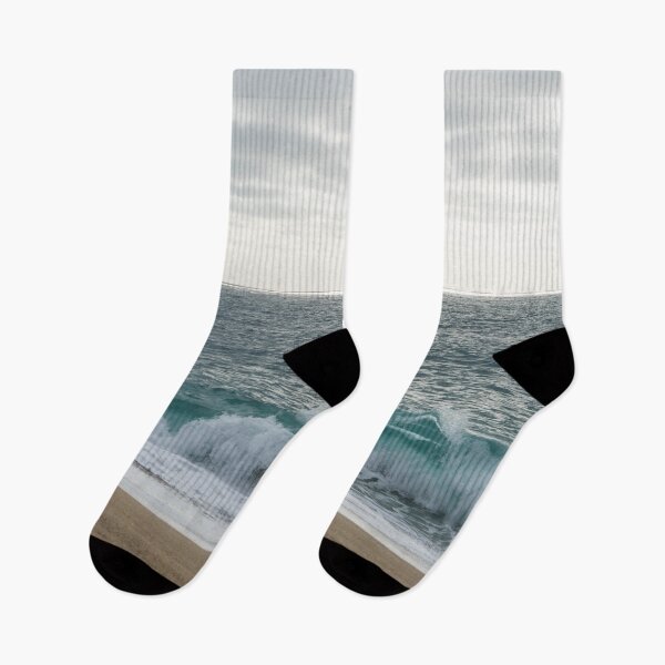 Item preview, Surfs Up - Oceanscape with a Breaking Wave designed and sold by Georgia Mizuleva.