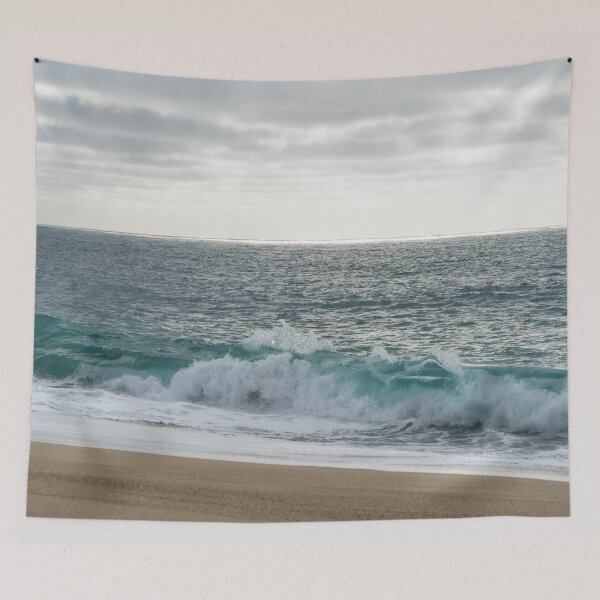 Item preview, Surfs Up - Oceanscape with a Breaking Wave designed and sold by Georgia Mizuleva.