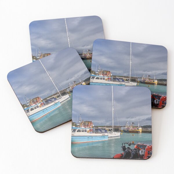 Item preview, Boats moored in Padstow Harbour Cornwall designed and sold by VnGphoto.