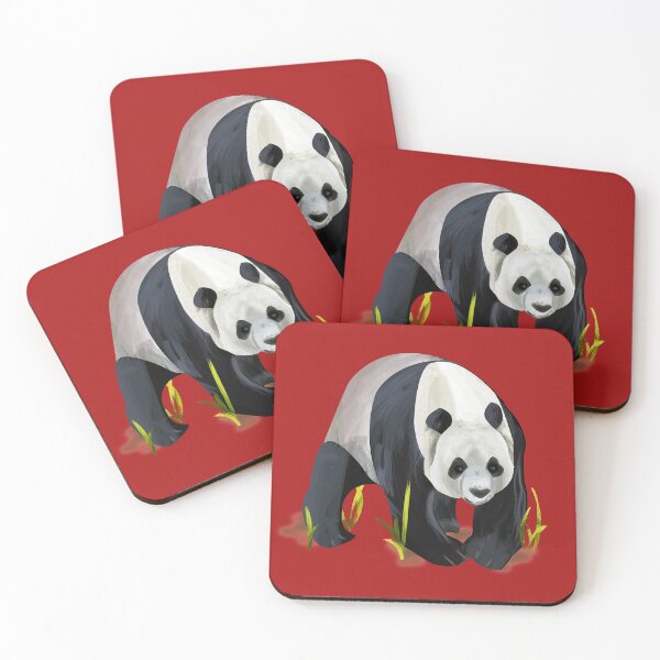 Aperçu de l'œuvre Illustration réaliste d'ours panda aquarelle. Sauvez nos ours panda - Caroline Laursen Original créée et vendue par Caroline Laursen.