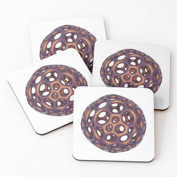 Item preview, Abstract Organic Ball - Purple / Orange designed and sold by DeltaInitiative.