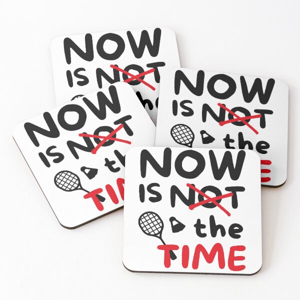 Item preview, Badminton: Now is not the time designed and sold by TheGreenGoat.