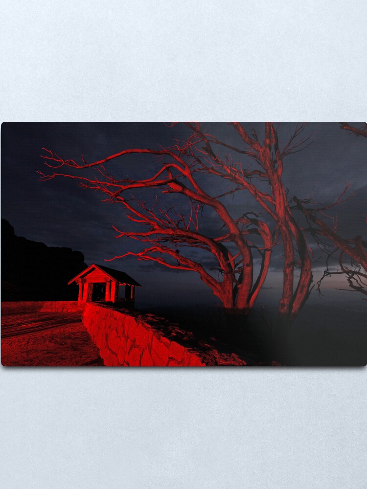 Alternate view of The Horn, Mt Buffalo Victoria. Metal Print