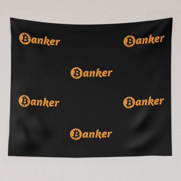 Item preview, Bitcoin Banker designed and sold by FitFabFunny.