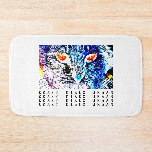 Item preview, addicted to disco music crazy cat designed and sold by vidyaroul.