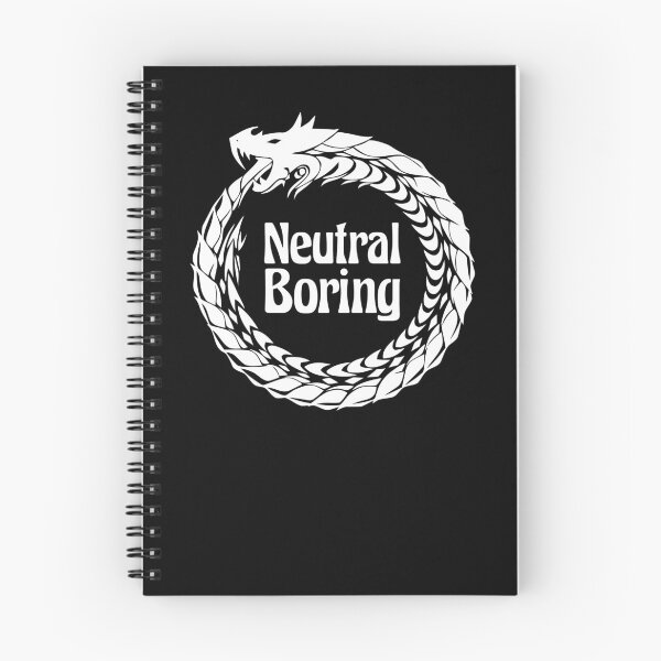 Item preview, Neutral Boring Alignment Tabletop RPG Vintage Retro Funny designed and sold by WPahat.