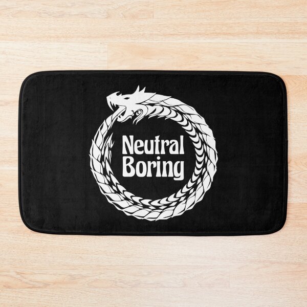 Item preview, Neutral Boring Alignment Tabletop RPG Vintage Retro Funny designed and sold by WPahat.