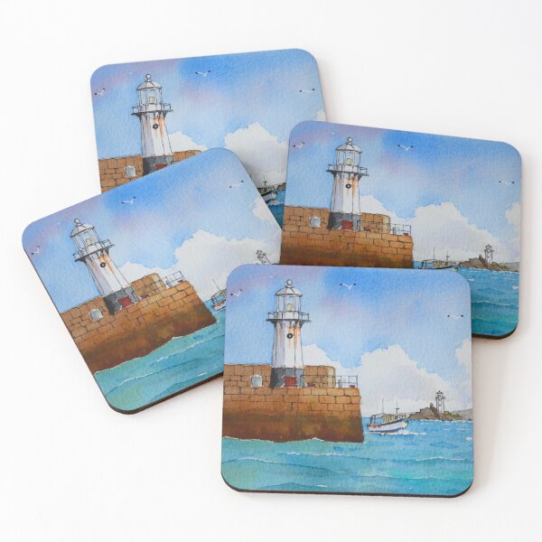 Item preview, St Ives Harbour Lighthouse, Cornwall. designed and sold by John Ray.