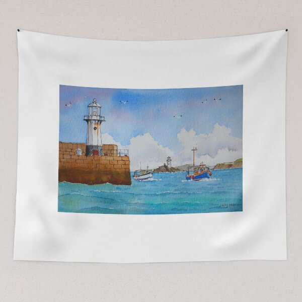Item preview, St Ives Harbour Lighthouse, Cornwall. designed and sold by John Ray.