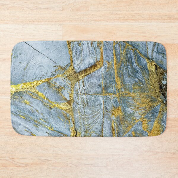 Item preview, Blue Gold Turquoise Marbling designed and sold by ZaydounStark.