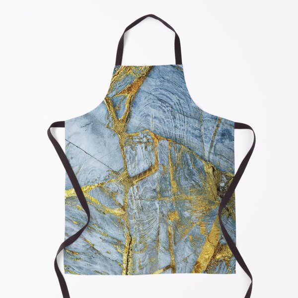 Item preview, Blue Gold Turquoise Marbling designed and sold by ZaydounStark.