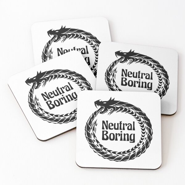 Item preview, Neutral Boring Alignment Tabletop RPG Vintage Retro Funny designed and sold by WPahat.