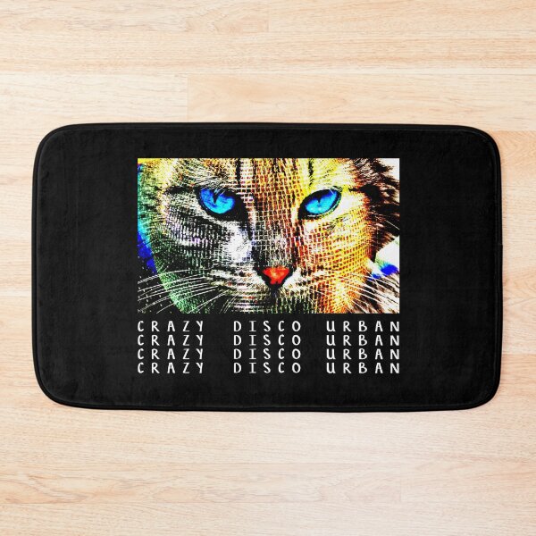 Item preview,  addicted to disco music crazy cat designed and sold by vidyaroul.