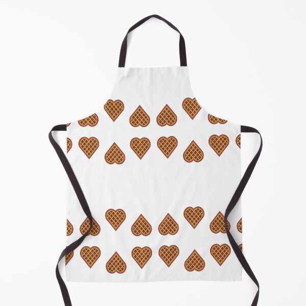 Item preview, norwegian waffle hearts, sticker pack set of 6 designed and sold by weilertsen.