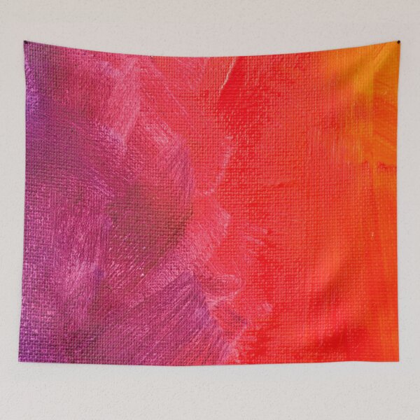 Item preview, Canvas Paint Texture Purple and Orange designed and sold by fahadabu.