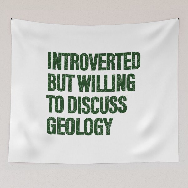 Item preview, Willing to Discuss Geology: Geology Students designed and sold by Pengo Shirt.
