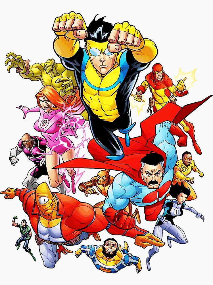 invincible comic strip - Invincible - Sticker