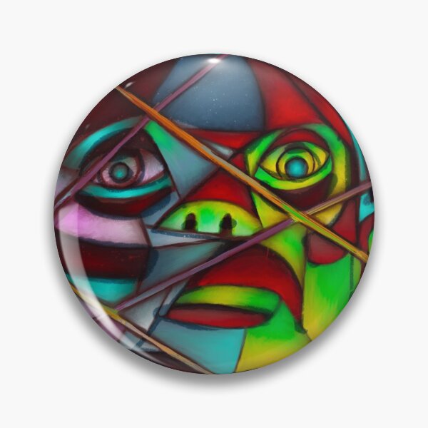 Item preview, Colourfull face designed and sold by skinnydugillos.
