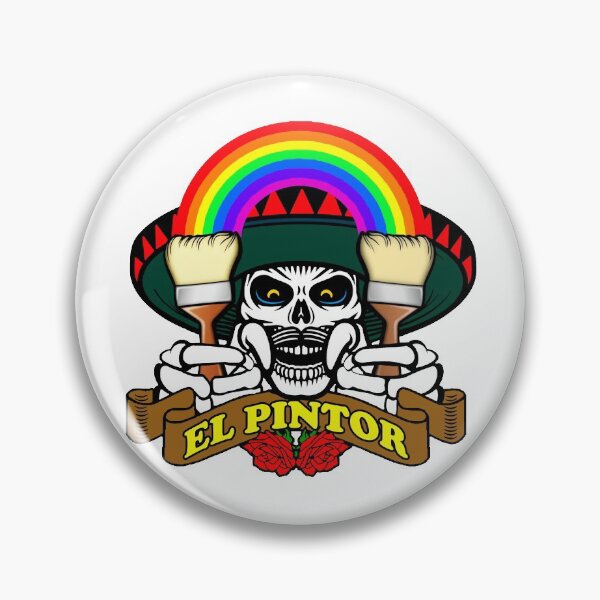 Item preview, El Pintor; Painter; designed and sold by StickerApe.