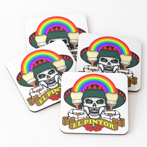 Item preview, El Pintor; Painter; designed and sold by StickerApe.