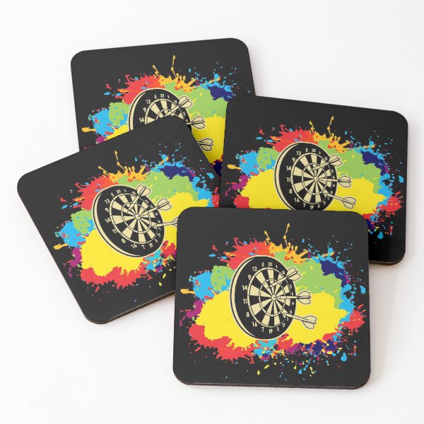 Item preview, Darts Players Bullseye Target Shooting Sport Watercolour designed and sold by CuteDesigns1.