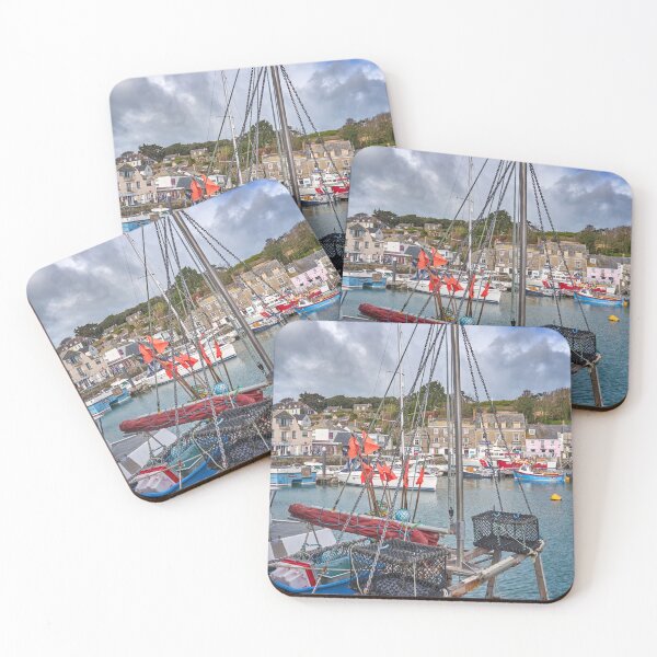 Item preview, Boats moored in Padstow Harbour Cornwall designed and sold by VnGphoto.
