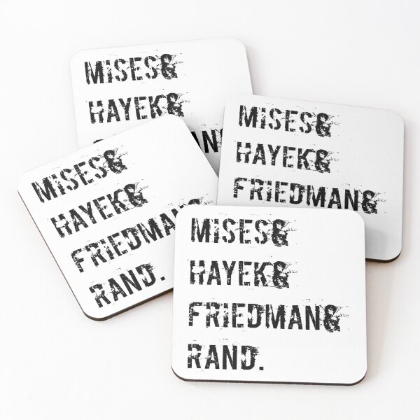 Item preview, Black Mises, Hayek, Friedman, Rand designed and sold by Heloisa Facchin.