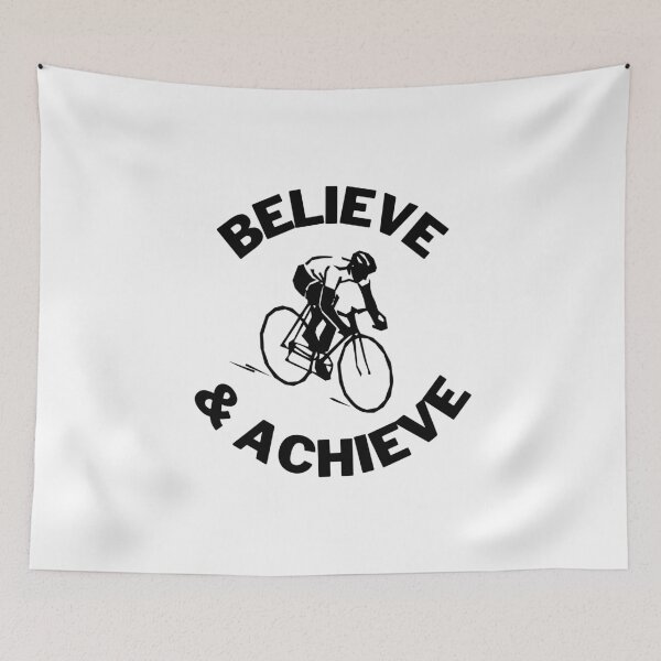 Item preview, Cycling: Believe & Achieve designed and sold by TheGreenGoat.
