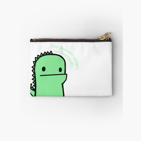 Item preview, Funny judgy dinosaur cute sticker designed and sold by LotteSmits.