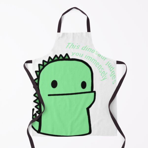 Item preview, Funny judgy dinosaur cute sticker designed and sold by LotteSmits.