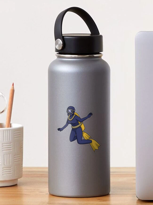 Deep Dive Anime Water Bottle - Limited Edition