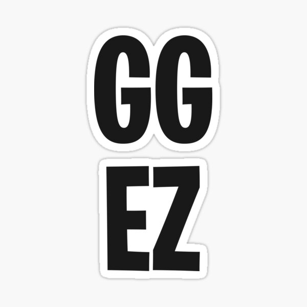 GG EZ Sticker