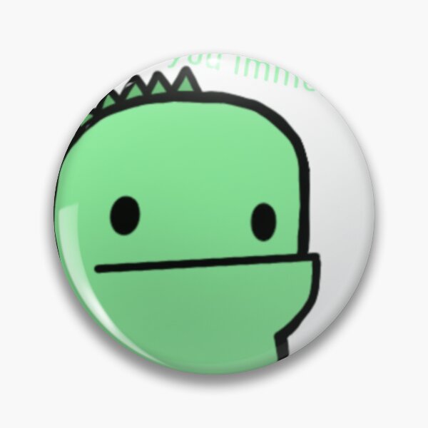 Item preview, Cute judgy dinosaur sticker designed and sold by LotteSmits.