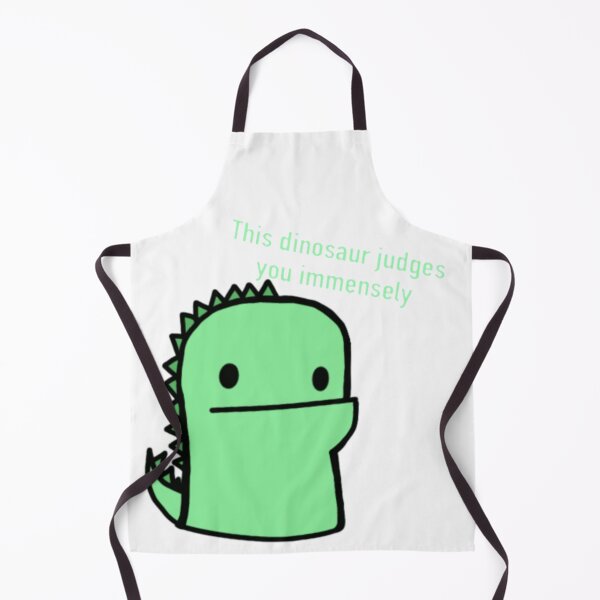 Item preview, Cute judgy dinosaur sticker designed and sold by LotteSmits.