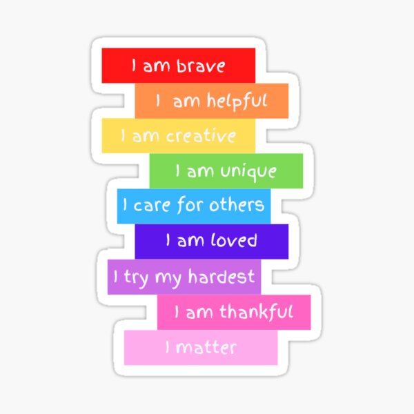 Positive Affirmation Stickers Graphic by lesyaskripak.art · Creative