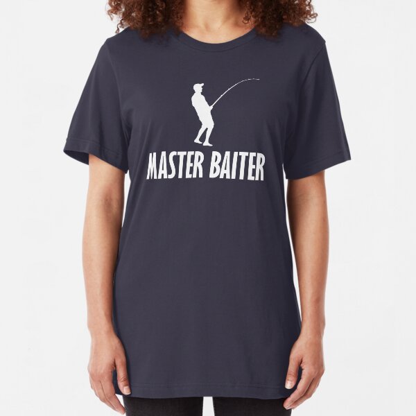 Fishing Women/'s T-Shirt and Mug MASTER BAITER ALWAYS MESSING WITH MY TACKLE