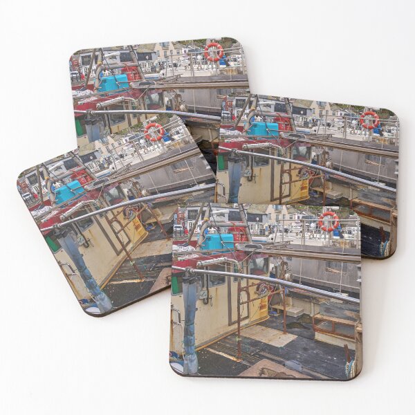 Item preview, The deck of a working fishing boat in Padstow Harbour, Cornwall. designed and sold by VnGphoto.