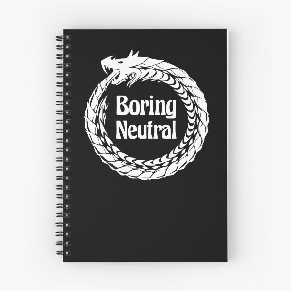 Item preview, Boring Neutral Alignment Tabletop RPG Vintage Retro Funny designed and sold by WPahat.