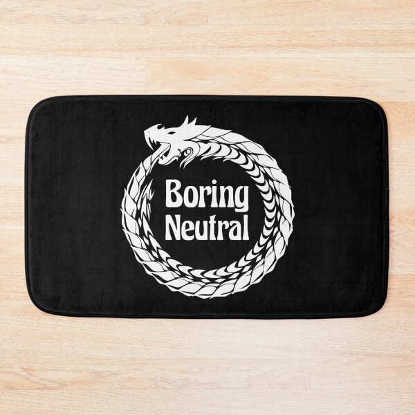 Item preview, Boring Neutral Alignment Tabletop RPG Vintage Retro Funny designed and sold by WPahat.