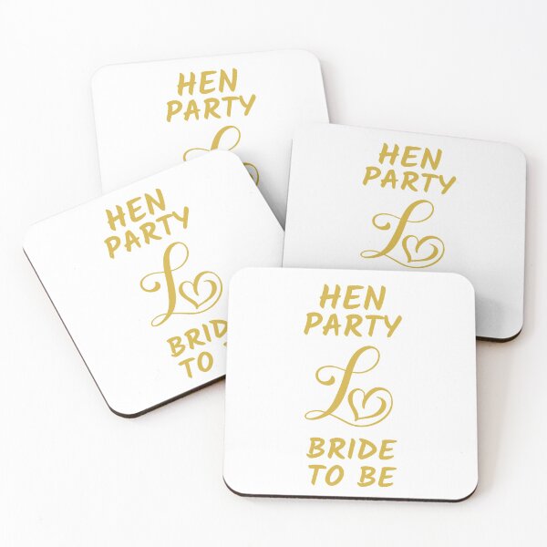 Item preview, HEN PARTY LOVE BRIDE TO BE designed and sold by kawrdesigns.
