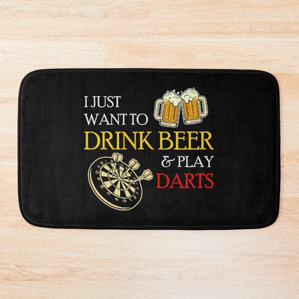 Item preview, Darts Players Bullseye Target Shooting Sport Beer designed and sold by CuteDesigns1.