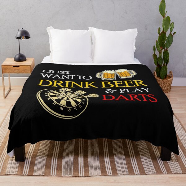 Item preview, Darts Players Bullseye Target Shooting Sport Beer designed and sold by CuteDesigns1.